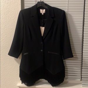 Cinq a sept Fringe Blazer
